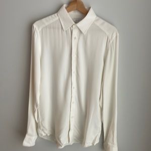 ecru dress shirt reiss